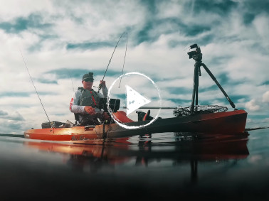 Kayak fishing video